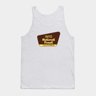 INYO NATIONAL FOREST CALIFORNIA YOSEMITE DEATH VALLEY NATIONAL PARK SIERRA NEVADA Tank Top